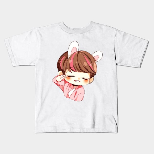 Jungkook Kids T-Shirt by Wacalac